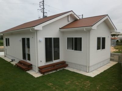 【外観パース】 | 宮古島　築浅一戸建て