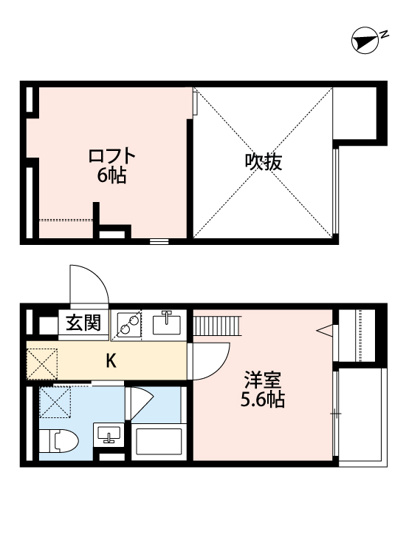 【間取り】 | エクル巽北