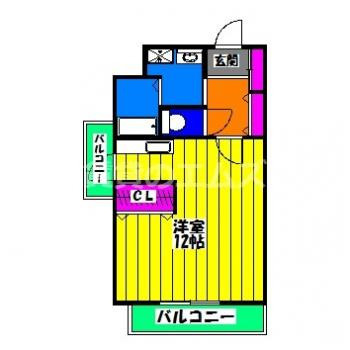 【間取り】 | グレイスフルマンション東比恵 | グレイスフルマンション東比恵の間取り