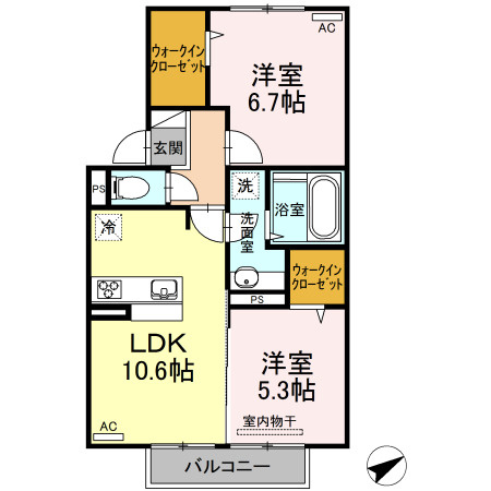 【間取り】 | プレミアムⅪ・Ⅻ番館