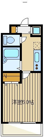 【間取り】 | スカイコート中村橋第3