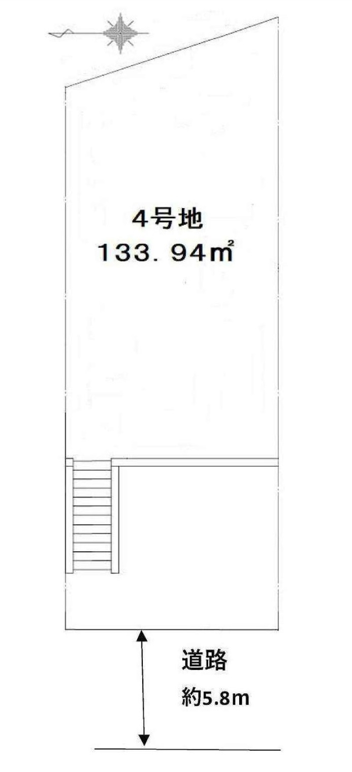 箕面市稲5丁目　6区画分譲地