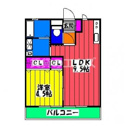 【間取り】 | ジラソーレ井尻駅前の間取り