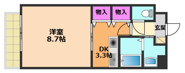 【間取り】 | MAEKAWA BLD