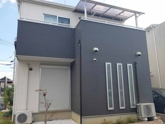 堺市美原区阿弥　一戸建の外観|二面バルコニー