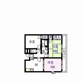 【間取り】 | ベルメゾン上松