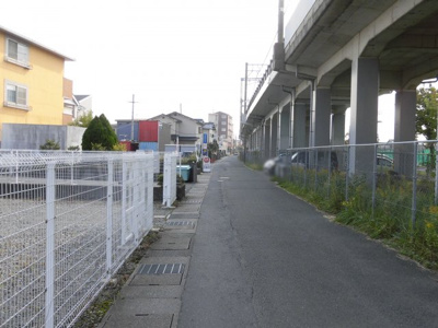 【周辺】 | 大津市和邇南浜　駅近分譲土地 | 東側接道道路