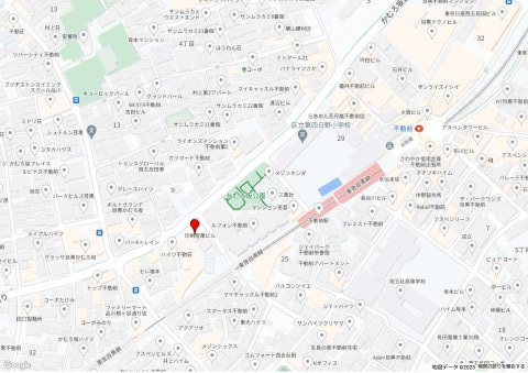 印刷産業ビルの地図