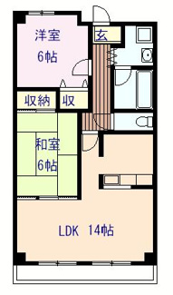 【間取り】 | ロイヤルヴェール山下
