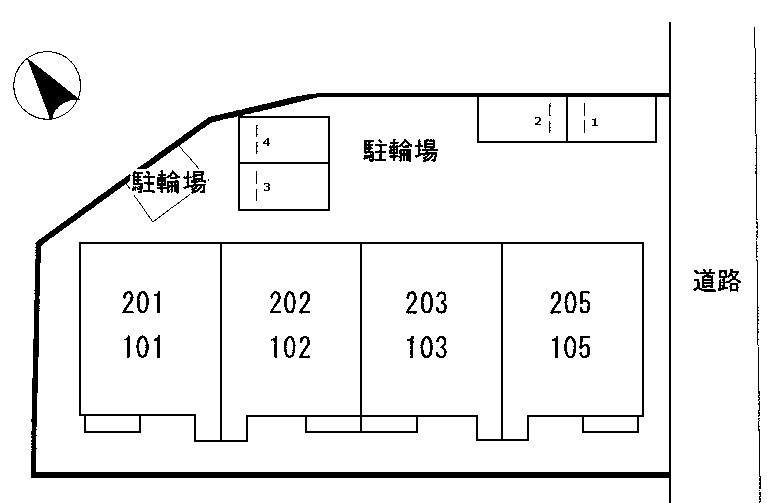 マーヴェラスⅡの区画図