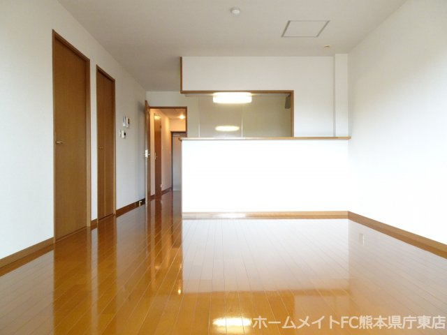 熊本市南区出仲間７丁目の賃貸マンションの居間・リビング