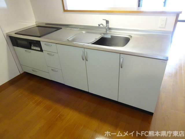 熊本市南区出仲間７丁目の賃貸マンションのキッチン