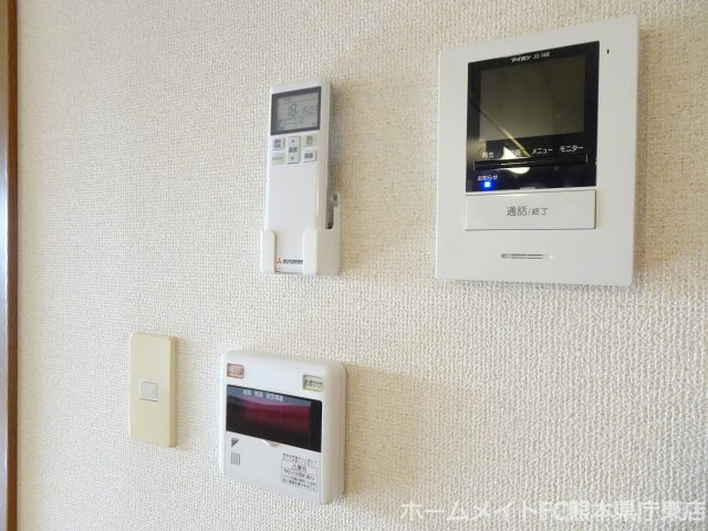 熊本市南区出仲間７丁目の賃貸マンションのセキュリティ