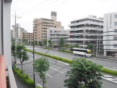 【展望】 | フローラル東葛西８ | 南向き洋室側　バルコニー