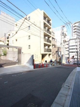 市谷薬王寺町ＹＫマンションの周辺|前面道路
