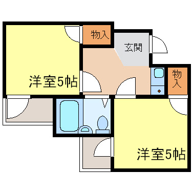 アメニティー新大阪5番館の間取り