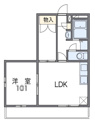 【間取り】 | レオパレス西宮北B(GoodHome)