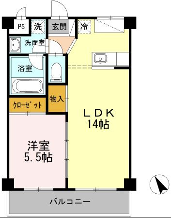 Life【ライフ】の間取り|ペット飼育相談可能♪インターネット無料♪