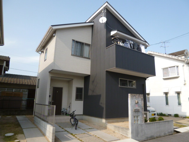 倉敷市平田の一戸建ての外観