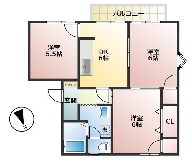 【間取り】 | フレグランス330