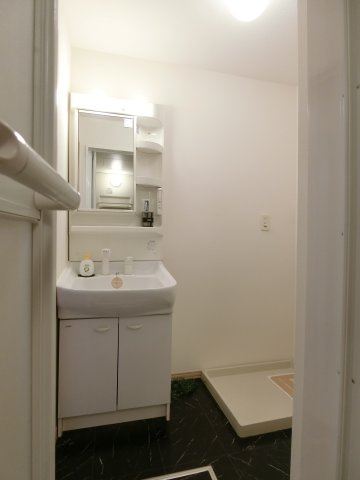 グランシャリオ新開の洗面所