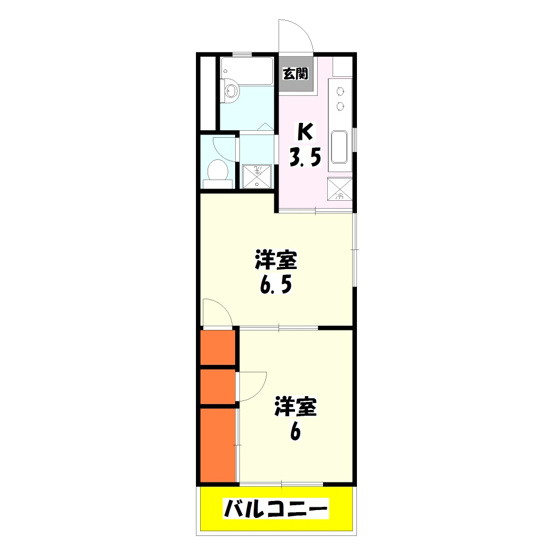 【間取り】 | KTハイツ