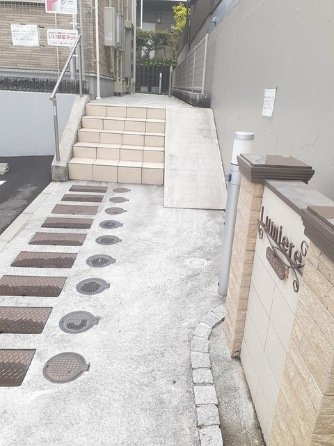 ルミエールのエントランス