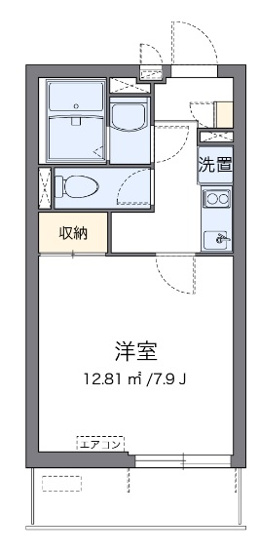 【間取り】 | クレイノ帰燕館