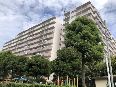 グリーンパーク上中里の外観