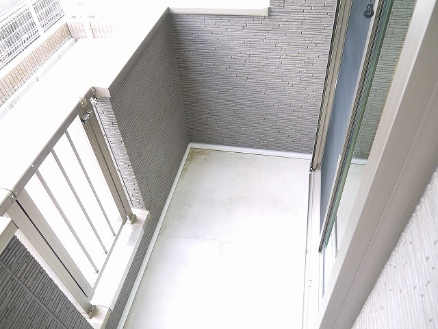 ランドマーク桜井　Ⅱのバルコニー|陽当たり良好なバルコニーです