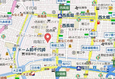 【地図】 | パークヴィレッジ南堀江