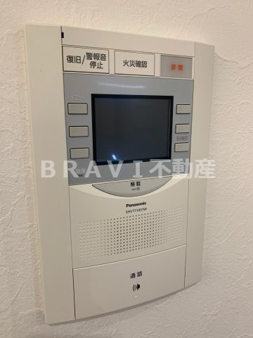 B-PROUD天満橋（ビープラウドテンマバシ）　BRAVI不動産のセキュリティ|【B-PROUD天満橋】モニター付きインターホン
