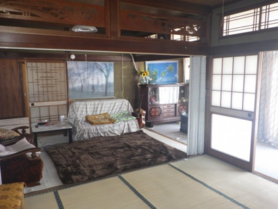 【居間・リビング】 | 鹿角市花輪字刈又・中古住宅