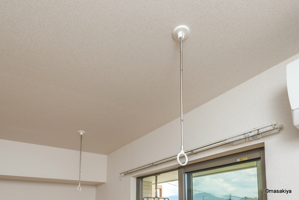 タッセルの設備|室内物干し