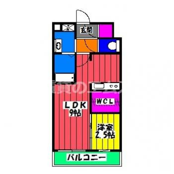 【間取り】 | リアンレガーロ井尻ステーションⅡ | リアンレガーロ井尻ステーションⅡの間取り