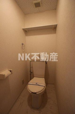 【トイレ】 | コーポラス光進（布施賃貸） | トイレです