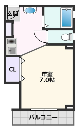 【間取り】 | サンメゾンⅦ