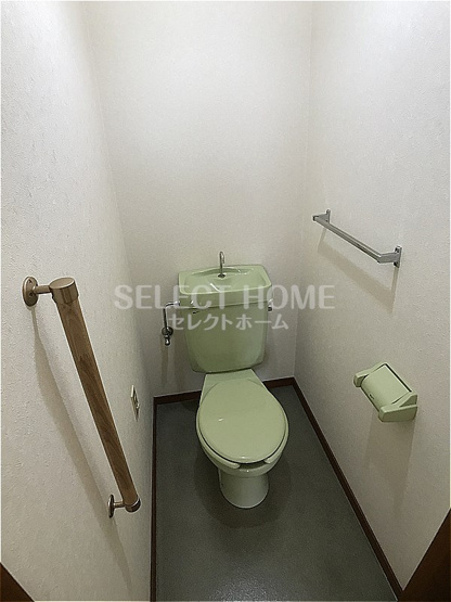 【トイレ】 | ハイツ柿田 | 落ち着いたトイレです