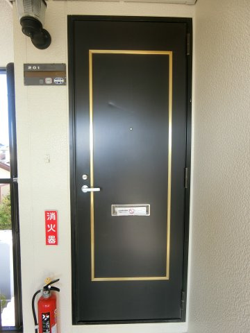 スティブル　A棟の玄関