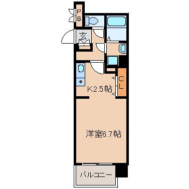 【間取り】 | メゾン・ド・ヴィレ都島