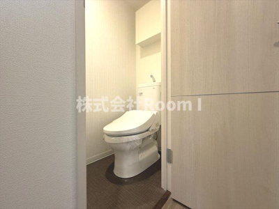 【トイレ】 | エルディオーネ上町台 | ゆったりとした空間のトイレです