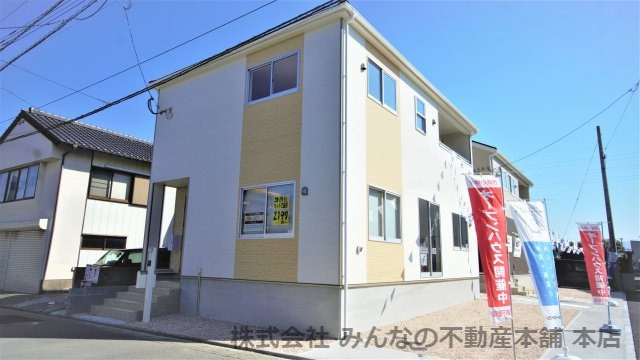 残り１棟！牟田山中学校校区の新築建売　久留米市津福今町　第５　1号棟の外観