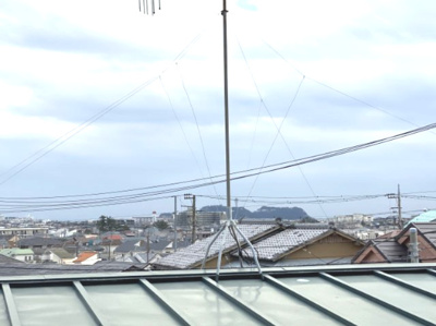 【展望】 | 藤沢市辻堂太平台１丁目　新築戸建 | ルーフバルコニーから江ノ島を一望