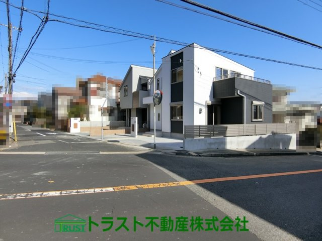 神戸市垂水区神陵台7丁目-2号地　新築戸建の外観|南西角地