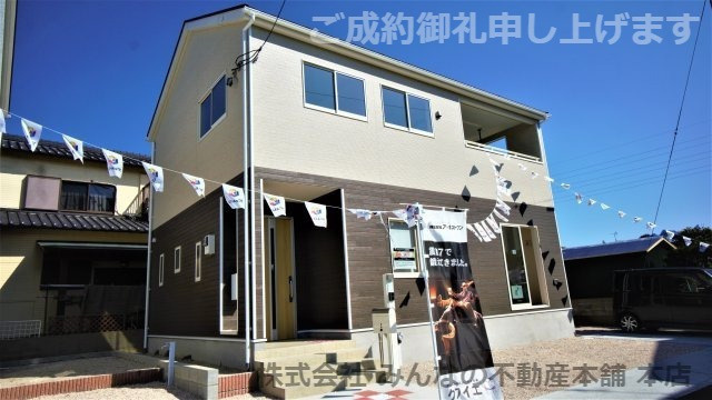 オープンハウス開催中　久留米市津福今町第５の2号棟の外観|完成致しました。一度内覧されてみませんか？