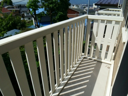 シャンクレールのバルコニー