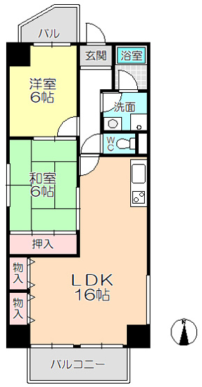 【間取り】 | パレエシャロット