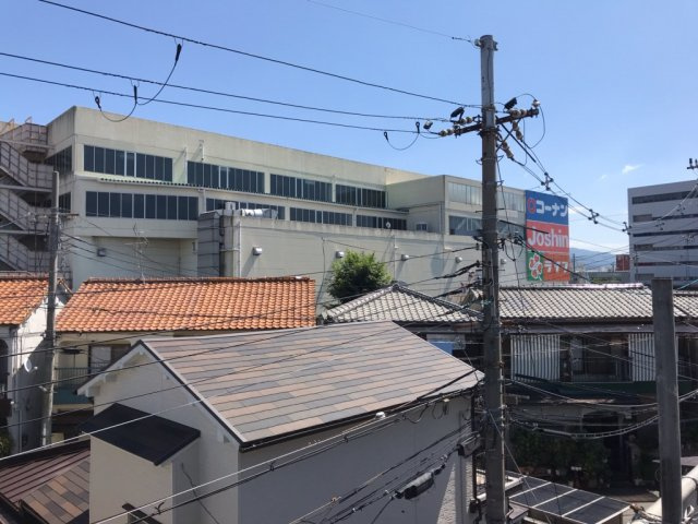 グラッド・タウン昭栄町の展望|■近くのコーナンが見えますね