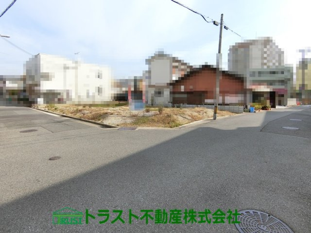 神戸市垂水区西舞子3丁目B 号地の前面道路含む現地写真