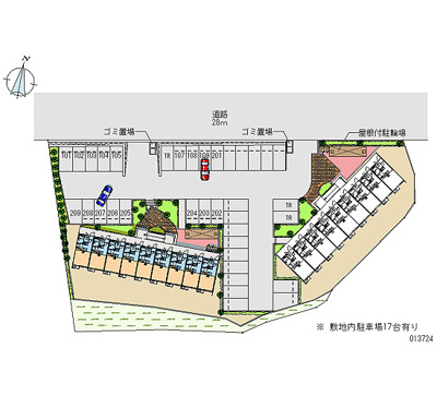 【駐車場】 | 立花寺Ⅰ